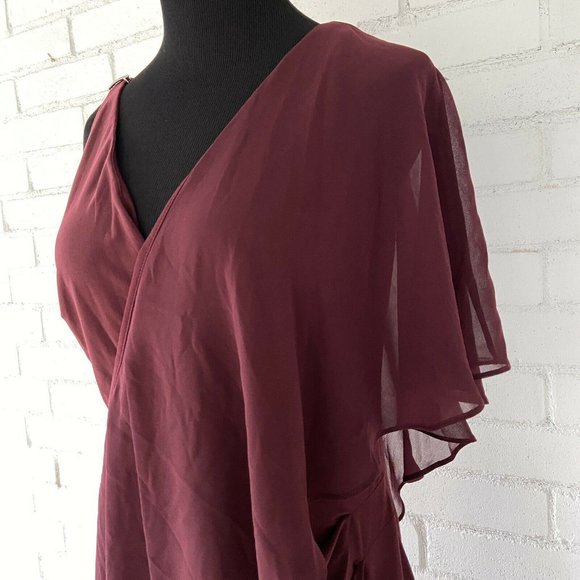 NWT Ralph Lauren Womens Dress Evening Ruffle X56 - Picture 5 of 9